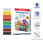 Пластилин 8 цвета, 120 г, ErichKrause "Монстрики", со стеком, в картонной упаковке - Фото 1