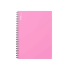 Тетрадь на спирали ErichKrause. Pastel А5, 80 листов, в клетку, пластиковая обложка, блок офсет, белизна 100%, МИКС - Фото 10