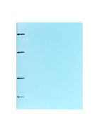 Тетрадь на кольцах ErichKrause. Pastel А5, 80 листов, в клетку, пластиковая обложка, блок офсет, 100% белизна, МИКС - Фото 13