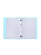 Тетрадь на кольцах ErichKrause. Pastel А5, 80 листов, в клетку, пластиковая обложка, блок офсет, 100% белизна, МИКС - Фото 16