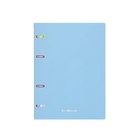 Тетрадь на кольцах ErichKrause. Pastel А5, 80 листов, в клетку, пластиковая обложка, блок офсет, 100% белизна, МИКС - Фото 10