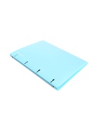 Тетрадь на кольцах А4 80 листов в клетку ErichKrause Pastel, пластиковая обложка, блок офсет 100% белизна, МИКС - Фото 12