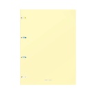 Тетрадь на кольцах А4 80 листов в клетку ErichKrause Pastel, пластиковая обложка, блок офсет 100% белизна, МИКС - Фото 2