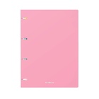 Тетрадь на кольцах А4 80 листов в клетку ErichKrause Pastel, пластиковая обложка, блок офсет 100% белизна, МИКС - Фото 5