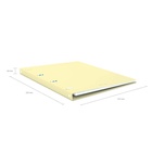 Тетрадь на кольцах А4 80 листов в клетку ErichKrause Pastel, пластиковая обложка, блок офсет 100% белизна, МИКС - Фото 10