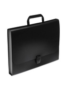 Папка-портфель А4, 12 отделений, 600 мкм, ErichKrause Matt Classic, до 350 листов, чёрная - Фото 2