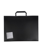 Папка-портфель А4, 12 отделений, 600 мкм, ErichKrause Matt Classic, до 350 листов, чёрная - Фото 5