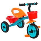 Велосипед трехколесный Micio Antic, цвет бирюзовый/оранжевый/красный - Фото 2