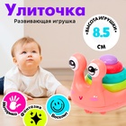 Развивающая игрушка «Улиточка», двигается, МИКС - Фото 1