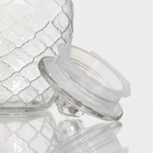 Банка стеклянная для сыпучих продуктов «Алла», 2 л, 16,5×20 см - Фото 3