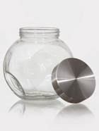 Банка для хранения «Твист», 1.6 л, 17.5×16.2 см, с металлической крышкой, стекло - Фото 3