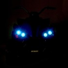 Электромобиль «Квадроцикл», 2 мотора, цвет синий, уценка (царапины, потёртости) - Фото 8