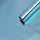 Пленка для декора и флористики, однотонная, голубая, глянцевая, без рисунка, рулон 1шт., 0,58 х 5 м - Фото 2