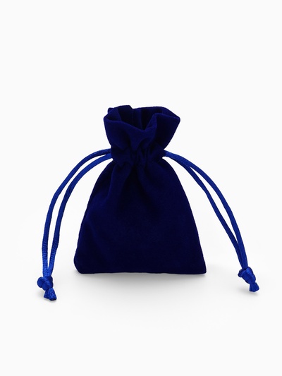 Мешочек бархатный «Классика», 6×8 см, синий