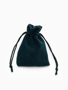 Мешочек бархатный «Классика», 7×9 см ( + - 1 см), цвет изумрудный - Фото 1