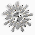 Часы настенные, серия: Ажур, "Лимена", плавный ход,  d-50.5 см, циферблат 15.5 см - фото 318290390