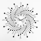Часы настенные, серия: Ажур, "Оттерберг", плавный ход, d-59 см, циферблат 22 см - фото 2900228