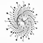 Часы настенные интерьерные «Оттерберг», серия: Ажур, бесшумные, плавный ход, d=59 см, циферблат d=22 см, от батарейки 1хАА - Фото 2