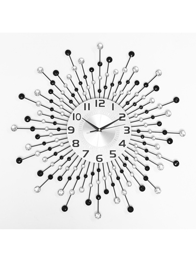 Часы настенные, серия: Ажур, "Оттерберг", плавный ход, d-59 см, циферблат 22 см