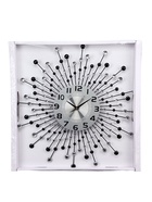 Часы настенные интерьерные «Оттерберг», серия: Ажур, бесшумные, плавный ход, d=59 см, циферблат d=22 см, от батарейки 1хАА - Фото 4