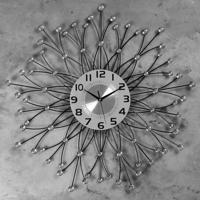 Часы настенные, серия: Ажур, "Фогтланд", плавный ход, d-70 см, циферблат 22 см - Фото 1