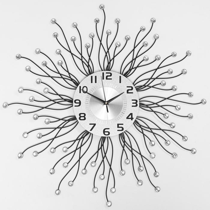 Часы настенные, серия: Ажур, "Родгау", плавный ход, d-68 см, циферблат 22 см - Фото 1