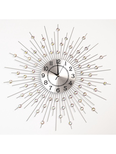 Часы настенные, серия: Ажур, "Рудна", плавный ход, d-69 см, циферблат 22 см