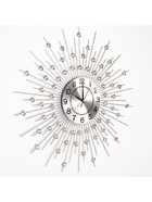 Часы настенные интерьерные «Рудна», серия: Ажур, бесшумные, плавный ход, d=69 см, циферблат d=22 см, от батарейки 1хАА - Фото 5