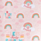 Покрывало детское Этель 1,5 сп "Pink Rainbow", 145х210 см, 100% хлопок - Фото 2