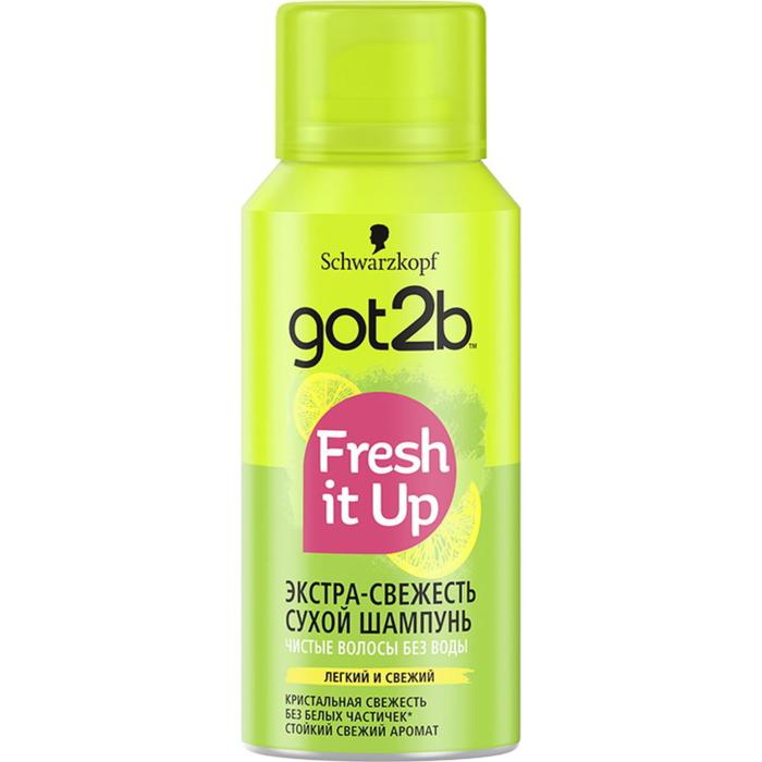 Сухой шампунь GOT2B Fresh It Up «Лёгкий и свежий», экстра-свежесть, 100 мл 19383