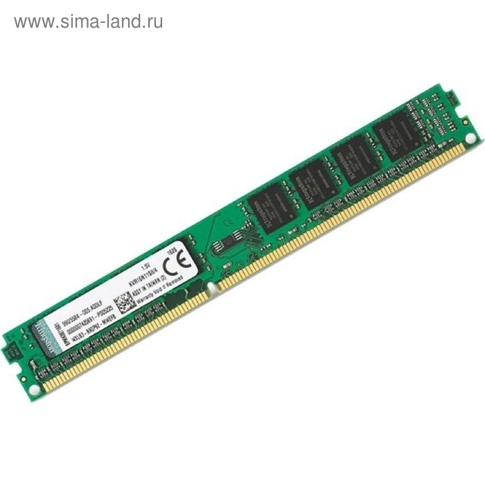 Оперативная память Kingston, 4 Гб, DDR4, DIMM, 2400MHz, Non-ECC, CL17 - Фото 1