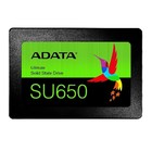 SSD накопитель ADATA, 120Гб, SU650, TLC, 2.5", SATAIII, SLC - фото 51442157