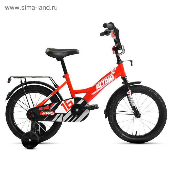 Велосипед 16" Altair Kids, 2020, цвет красный/серый - Фото 1