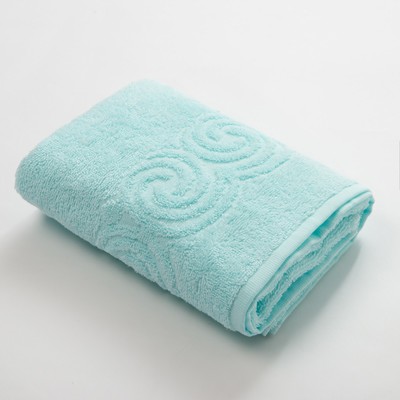 Полотенце махровое LoveLife «Border» 50х90, цвет светло-голубой