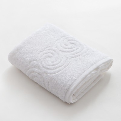 Полотенце махровое LoveLife «Border» 50х90, цвет белый