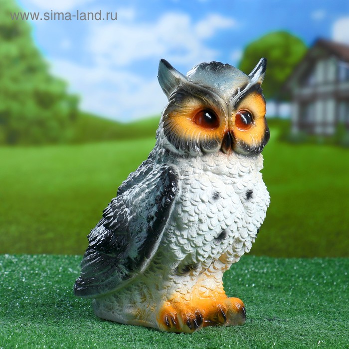Садовая фигура"Филин" 19х18х28см - Фото 1