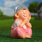 Садовая фигура "Гном мальчик" 14х10х18см - Фото 5