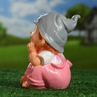 Садовая фигура "Гном мальчик" 14х10х18см - Фото 6
