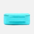 Косметичка дорожная на молнии, цвет мятный - фото 25473987