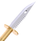 Ручка-прикол Calligrata «Кинжал», синий стержень, гелевая, МИКС - Фото 9