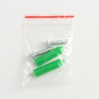 Вешалка настенная Доляна «Шах», 4 двойных крючка, 32.5×13×6 см, хромированная - Фото 5