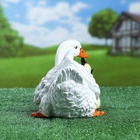 Садовая фигура из полистоуна «Утка с утятами», 27×17×17 см 4793756