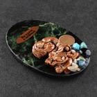 Магнит "Домовой. На удачу", 10х7 см, змеевик, гипс - фото 25359764