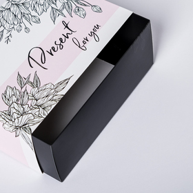 Коробка подарочная складная, упаковка, «Present for you», 20 х 15 х 8 см