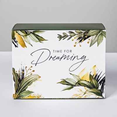 Коробка подарочная складная, упаковка, «Time for dreaming», 20 х 15 х 8 см