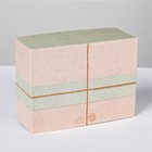 Коробка подарочная складная, упаковка, «Эко стиль», 20 х 15 х 8 см - фото 7240422