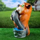 Садовая фигура из гипса «Кот-рыбак», 41×23×18 см - Фото 2