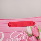 Пакет подарочный ламинированный горизонтальный, упаковка, «Женский день», MS 23 х 18 х 10 см - Фото 3