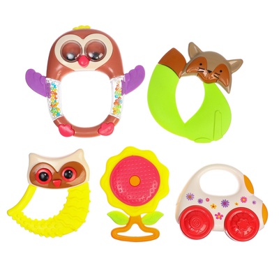 Погремушки «Наш малыш», 5 шт., МИКС