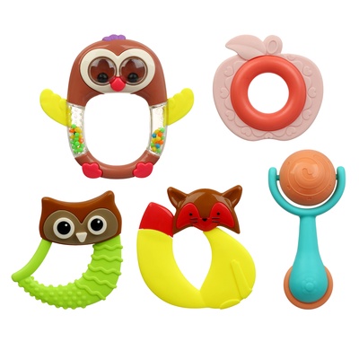 Погремушки «Наш малыш», 5 шт., МИКС